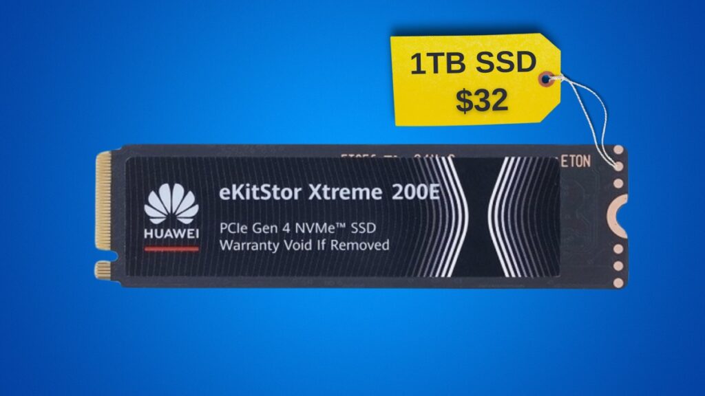 Huawei SSD İşine El Attı