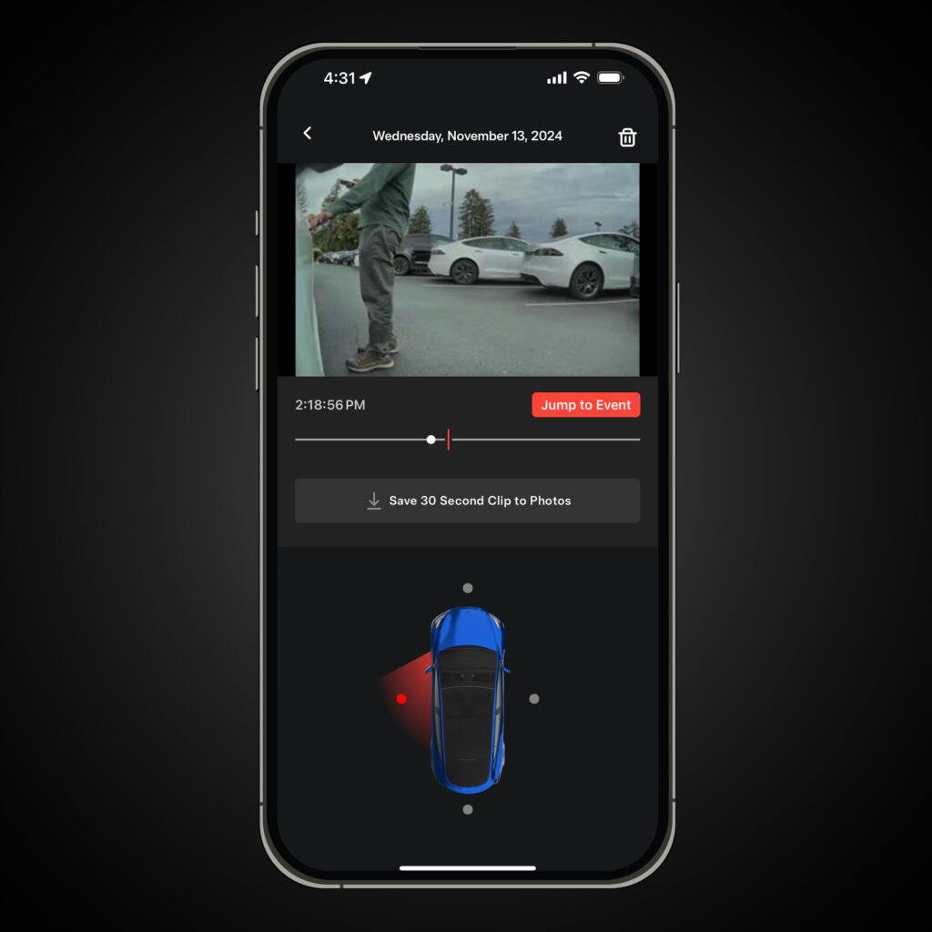 Tesla Apple Watch uygulaması