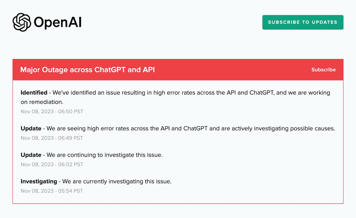 ChatGPT API